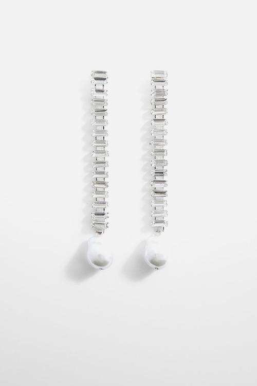 Earrings lena - silver