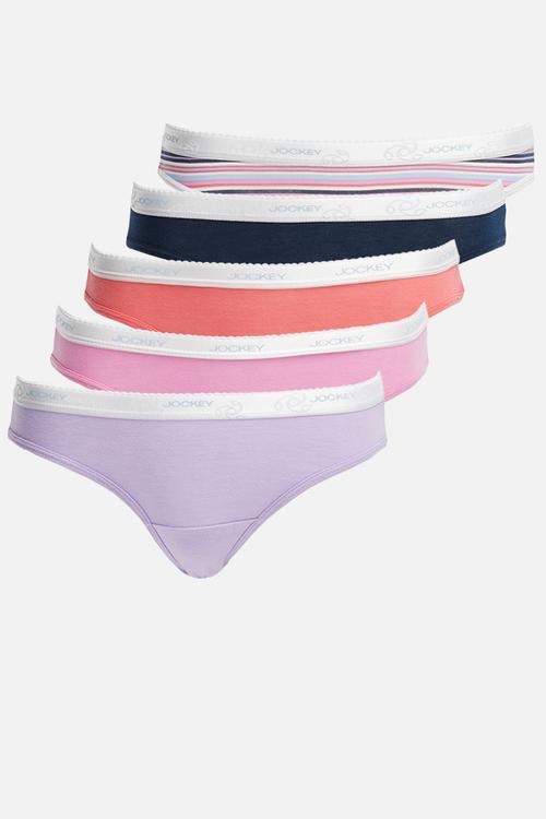 5 pack printed bikini - multi