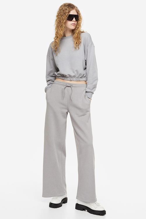 Straight joggers - light grey