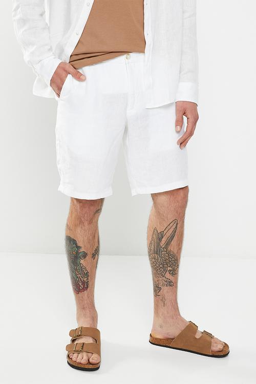 Bermuda shorts carp - white