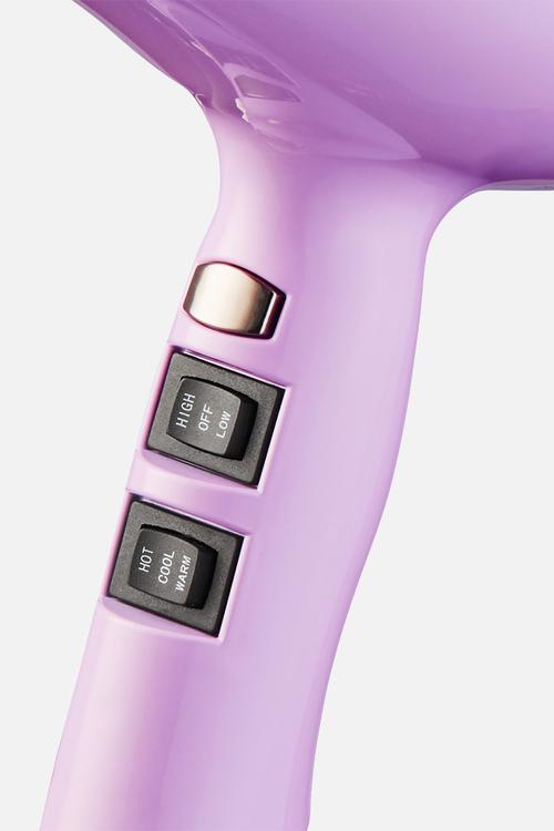 E8 UltraBlast Hairdryer - Fast Drying Hair Dryer - 2400W - Lilac