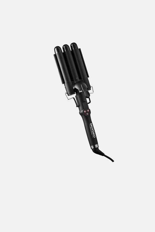 Triple Barrel Beach Hair Waver - Hair Curling Iron - 3 Barrel Ceramic Wand - Curler Waver
