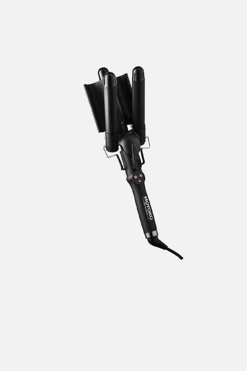 Triple Barrel Beach Hair Waver - Hair Curling Iron - 3 Barrel Ceramic Wand - Curler Waver