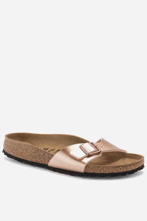 Madrid metallic birko flor narrow - copper
