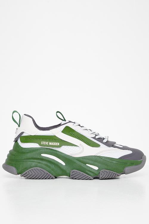 Possession-E Sneaker - white & green