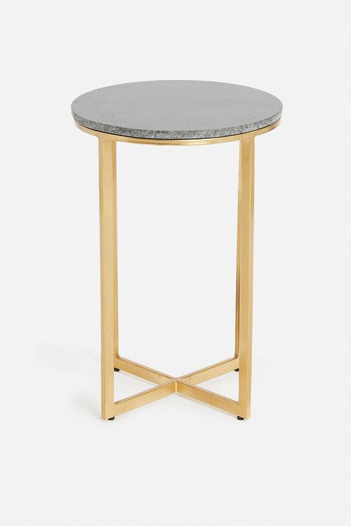 Calvin bedside table - gold