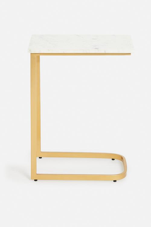 Francesca marble side table - natural