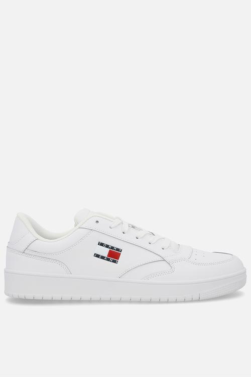 Tommy jeans retro leather - white