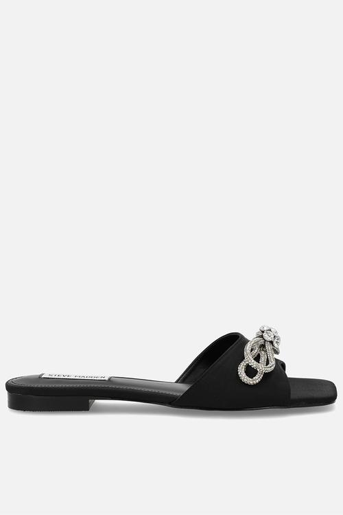 Veda sandal - black satin