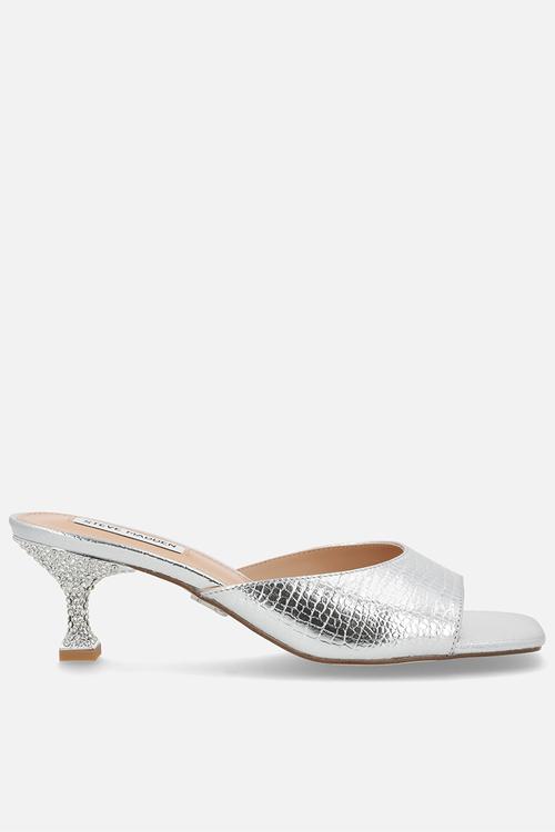 Alayah mule heel - silver
