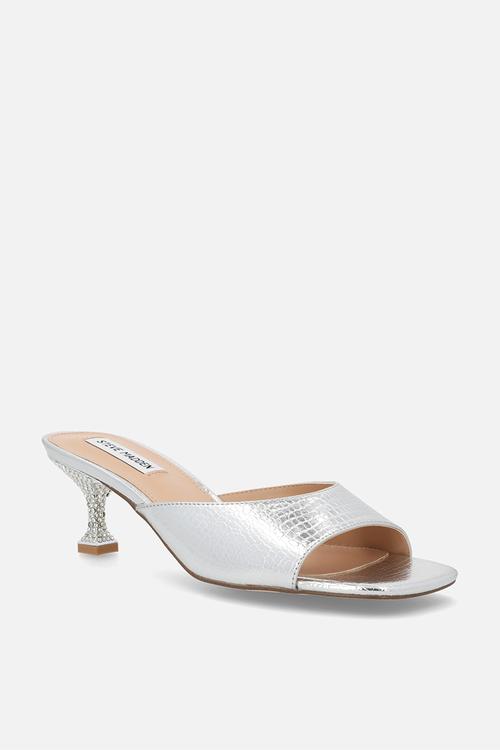 Alayah mule heel - silver
