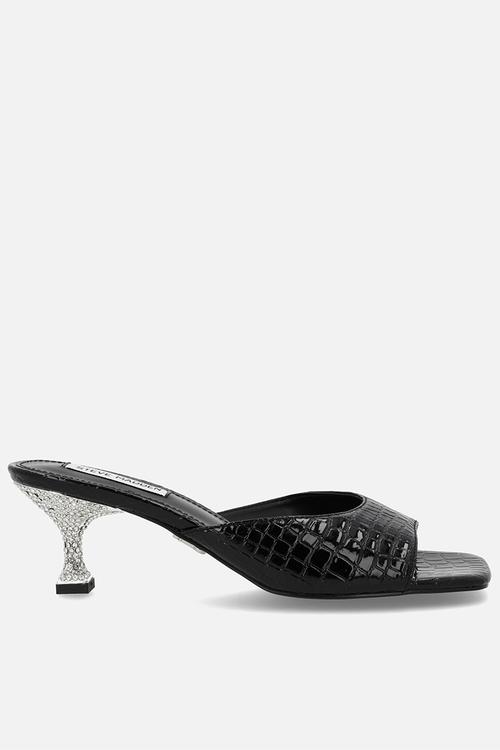 Alayah mule heel - black