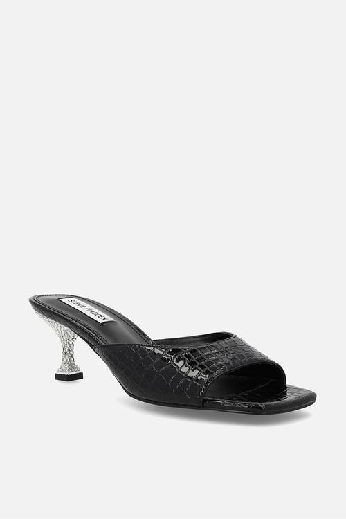 Alayah mule heel - black