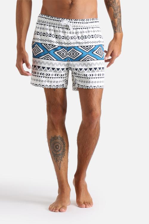 Aztec Print Swim Shorts