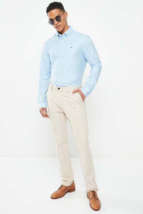 Cl flex oxf rf shirt - light blue