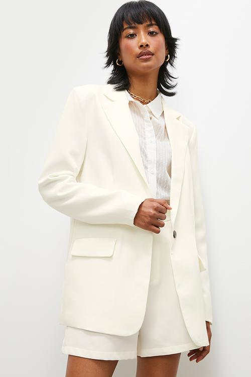 Co-ord blazer - ecru