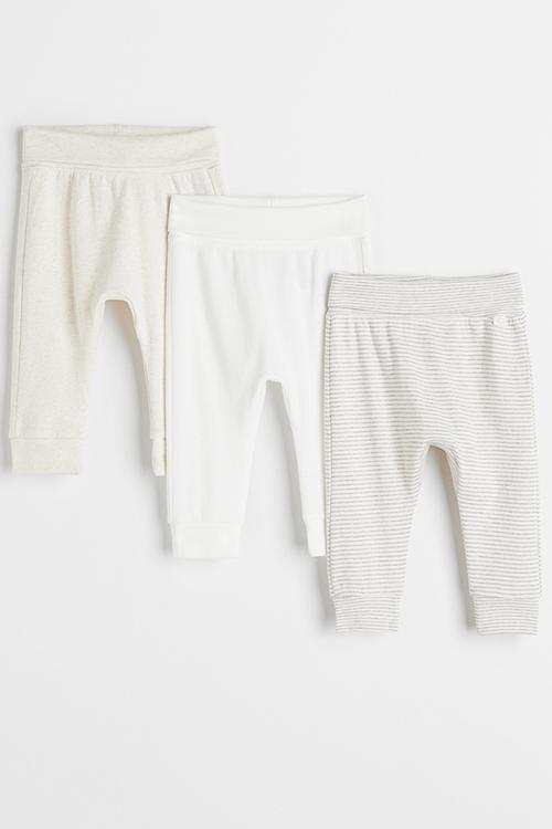 3-Pack cotton trousers - multi