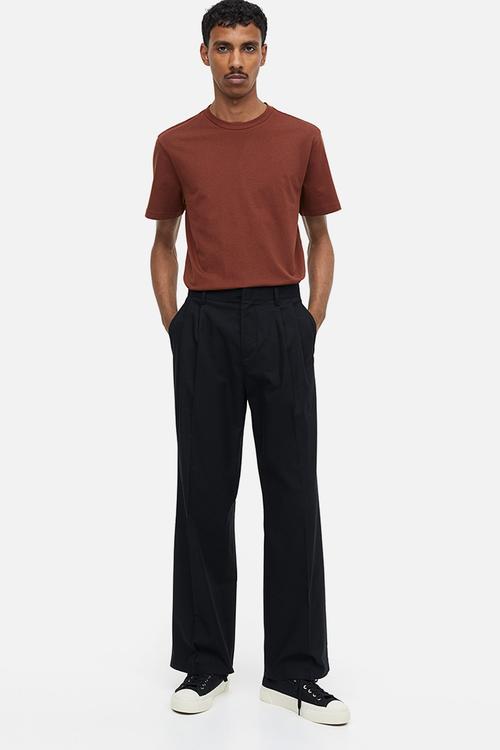Regular fit t-shirt - brown