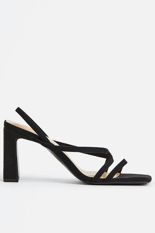 Heeled sandals - black