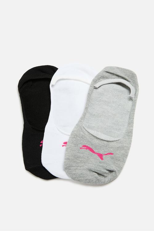 3 Pack invisible socks - multi
