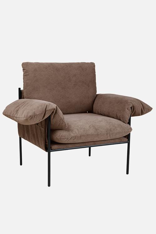 Eliana occasional chair - chocolate
