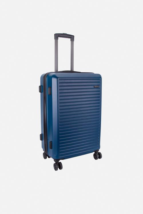 Mahe 4 wheel trolley case - navy blue 