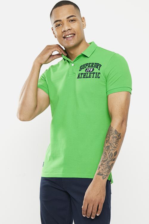 Vintage superstate polo - kelly green