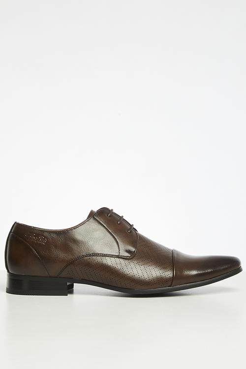 Luciano formal ad lace up - brown 