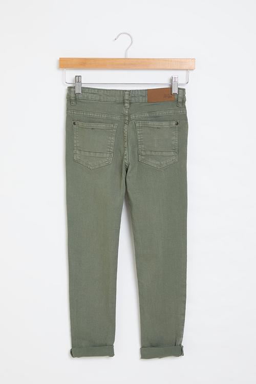 Boys basic twill pant - khaki