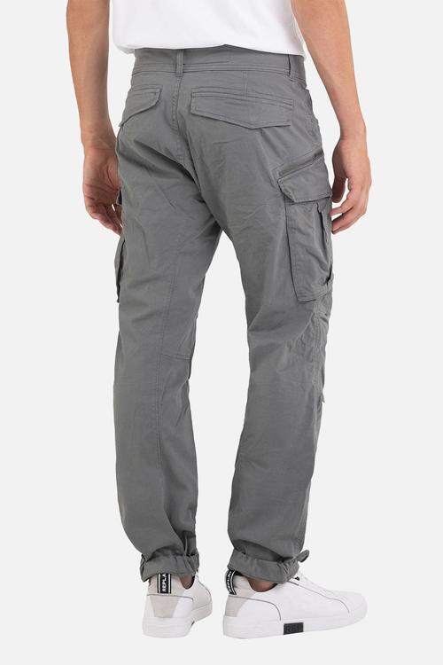 Comfort cotton twill cargo - aviator green 