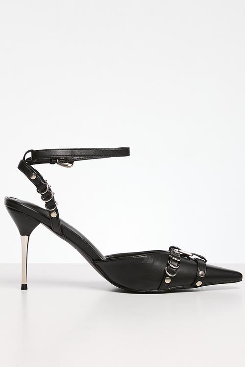 Prowl court heel - black
