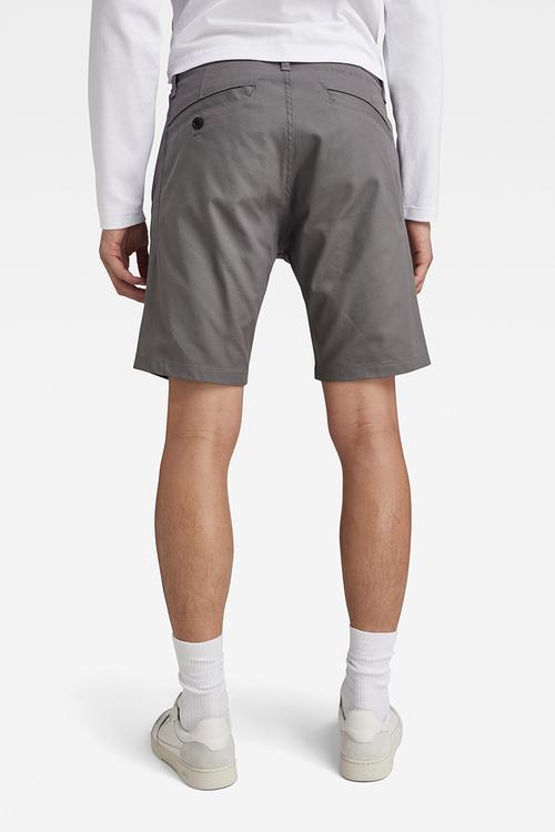 Bronson 2.0 slim chino short - backdrop stretch canvas - dark-grey