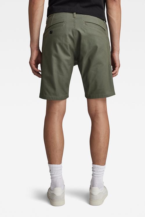Bronson 2.0 slim chino short - backdrop stretch canvas - olive