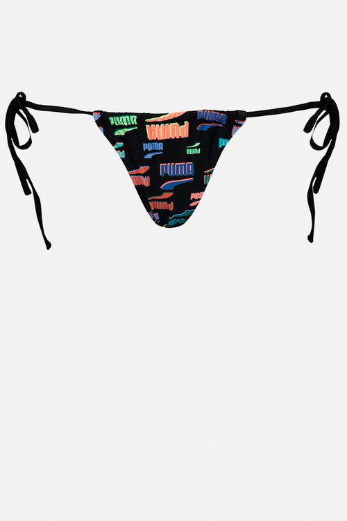 Puma swim women side tie tanga string 1p - black combo