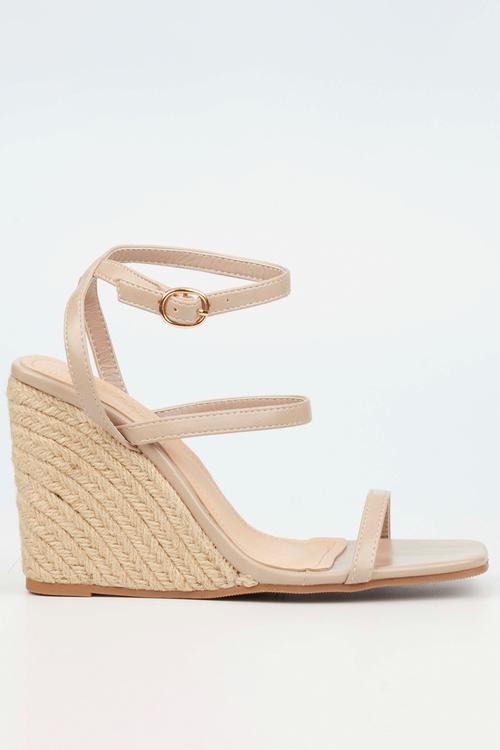 Tania 1 wedge heel - taupe