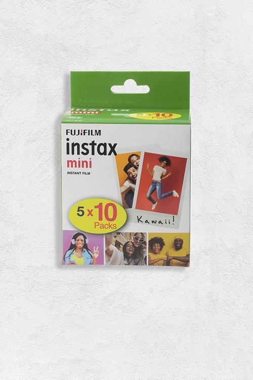 Instax mini film 5pk (50 sheets) - colour
