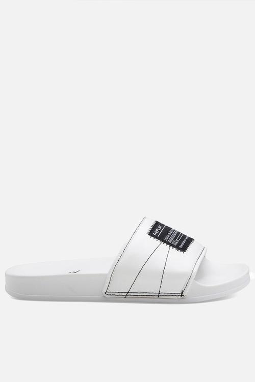 Up toned slide - white
