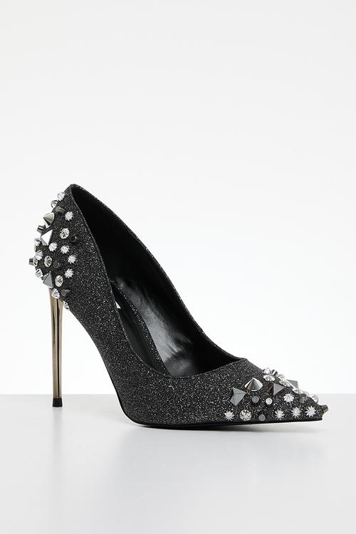 Viral court heel - pewter