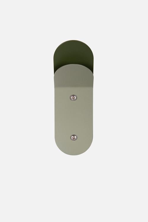 Wall hook stack 3 pack - forest green