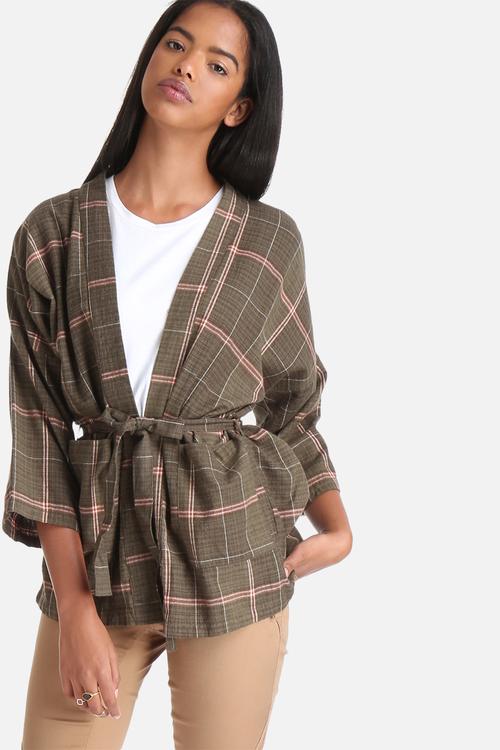 Winthercheck Kimono
