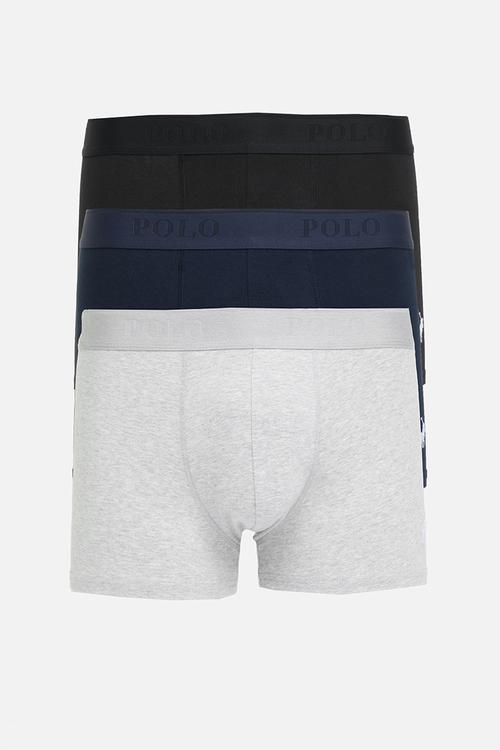 Men basic multi knit boxer 3 pack - multi