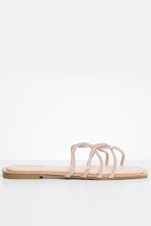 Haven strappy sandal - neutral