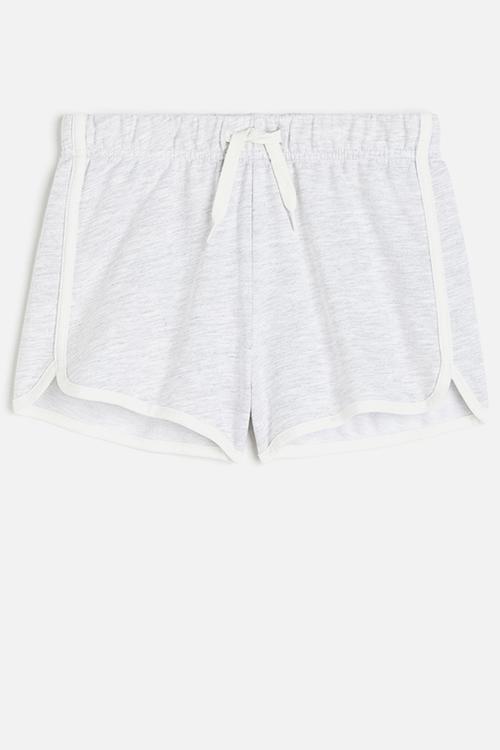 Cotton sweatshorts - grey marl