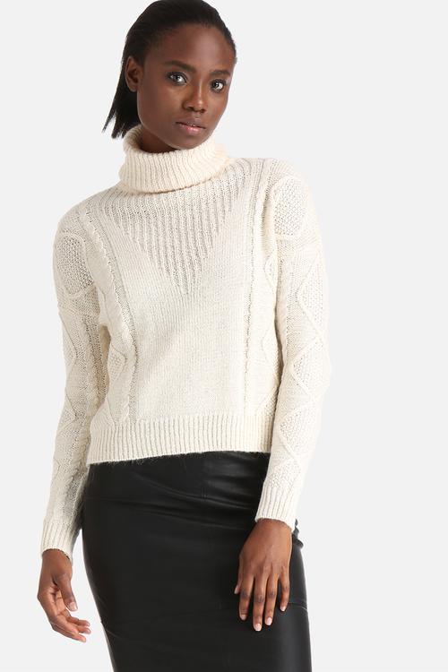 Garda Roll Neck Knit Sweater