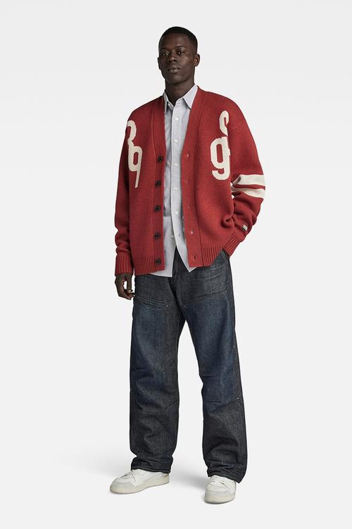 Carpenter 3D loose stormcloud lh denim - raw denim processed