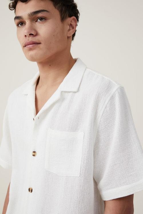 Palma short sleeve shirt - white