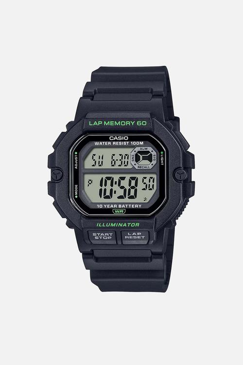 Digital lap time - black