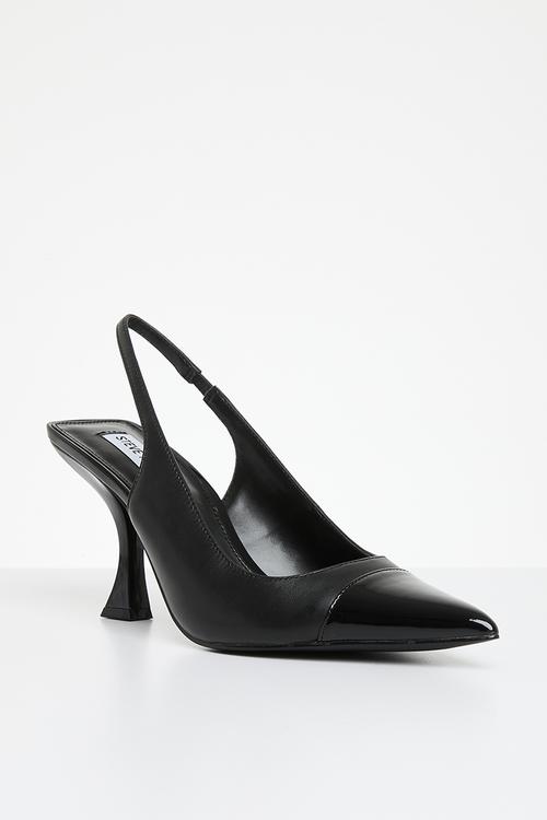 Niles court heel - black