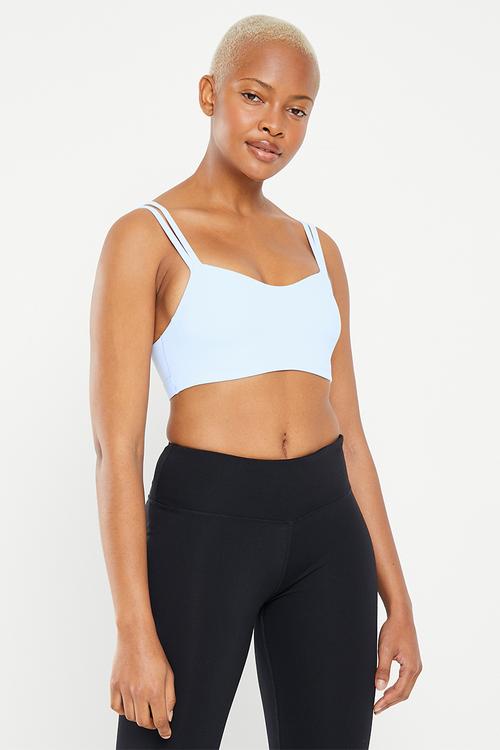 W nk df alate trace bra - blue tint & white