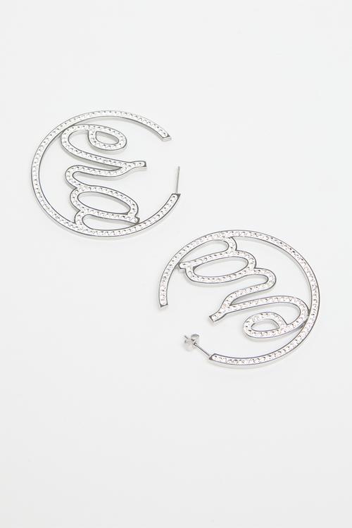 Era Luxe Hoop Earrings - Silver